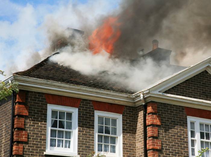 Fire And Smoke Damage Repair Mobile AL Fire Damage On The Roof